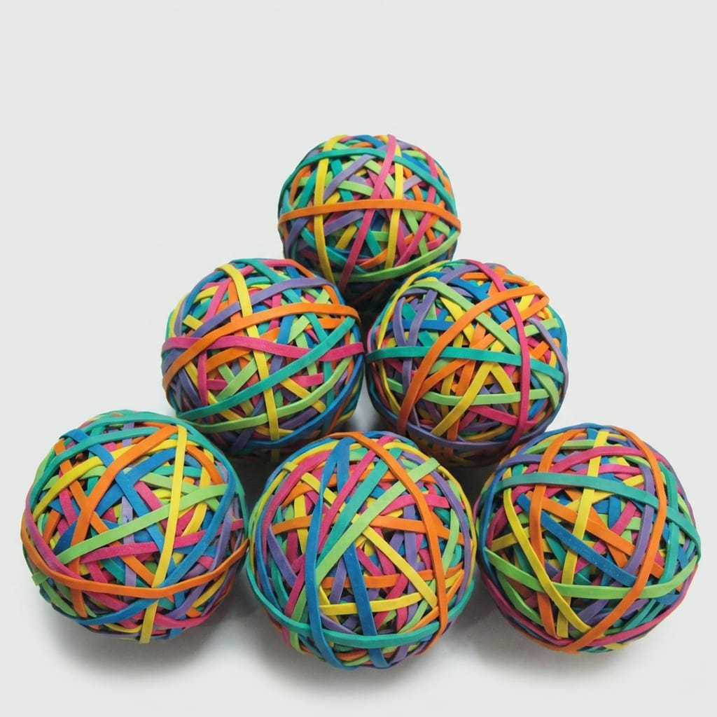 Rubber Band Balls - Wholesale Natural Rubber Bands by Maruey Rubber Thailand